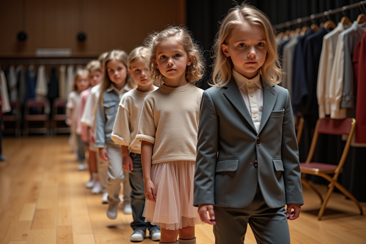 Enfants et défilés de mode : quelles sont les règles d’admission ?